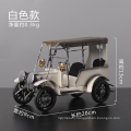 European style retro wrought iron classic desktop car model decoration metal crafts home decor